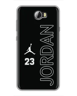Чехол для Huawei Y5II с картинкой «Jordan Vertical»