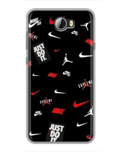 Чехол для Huawei Y5II с картинкой «Nike Mix Pattern» Чехол для Huawei Y5II с картинкой «Nike Mix Pattern»