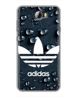 Чехол для Huawei Y5II с картинкой «Adidas Trefoil Blue»