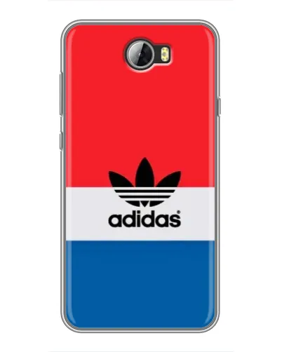 Чехол для Huawei Y5II с картинкой «Ретро блоки Adidas»