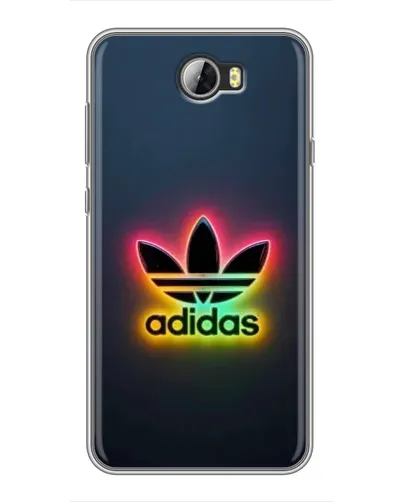Чехол для Huawei Y5II с картинкой «Неоновый Adidas»