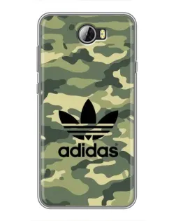 Чехол для Huawei Y5II с картинкой «Милитари стиль Adidas»