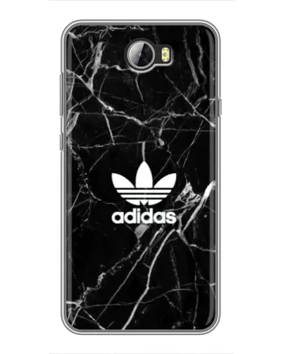 Чехол для Huawei Y5II с картинкой «Белый мрамор Adidas»