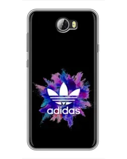 Чехол для Huawei Y5II с картинкой «Взрыв красок Adidas»