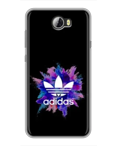 Чехол для Huawei Y5II с картинкой «Взрыв красок Adidas»