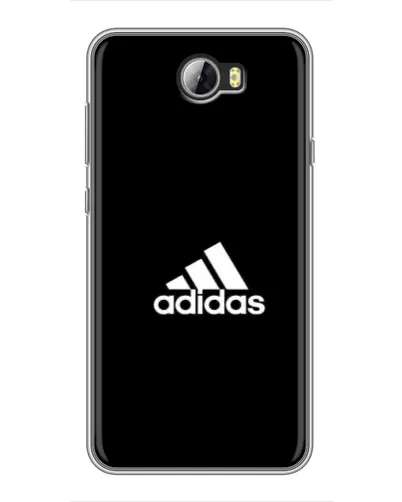 Чехол для Huawei Y5II с картинкой «Черная классика Adidas»