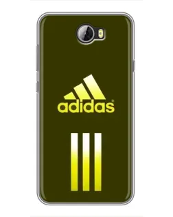 Чехол для Huawei Y5II с картинкой «Оливковый градиент Adidas»
