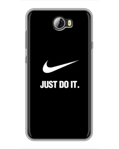 Чехол для Huawei Y5II с картинкой «Классический принт Nike»