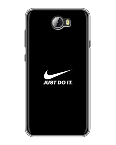 Чехол для Huawei Y5II с картинкой «Минимализм от Nike»