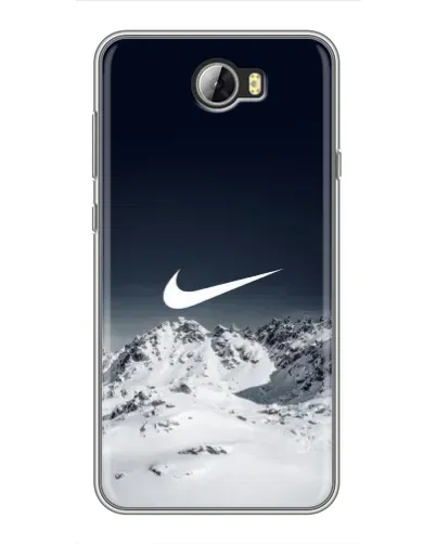 Чехол для Huawei Y5II с картинкой «Nike — зимние горы»