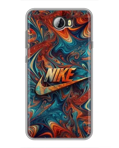 Чехол для Huawei Y5II с картинкой «Nike в абстракции»