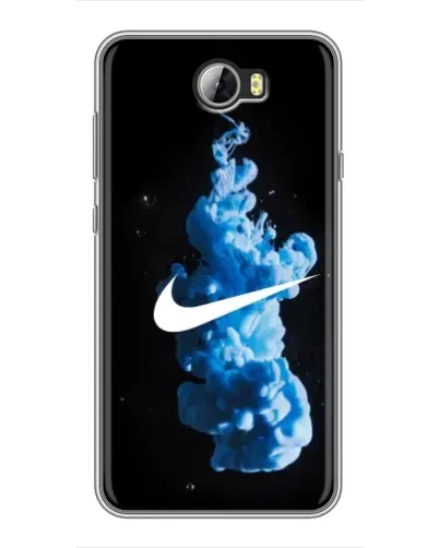 Чехол для Huawei Y5II с картинкой «Nike и синий дым»