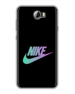 Чехол для Huawei Y5II с картинкой «Nike — городская ночь»