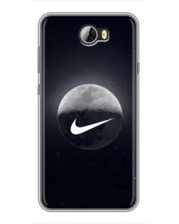 Чехол для Huawei Y5II с картинкой «Nike в стиле граффити»