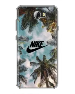 Чехол для Huawei Y5II с картинкой «Тропический принт Nike»