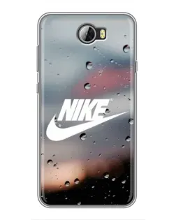 Чехол для Huawei Y5II с картинкой «Nike в стиле ретро»