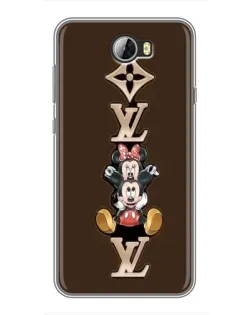 Чехол для Huawei Y5II с картинкой «LV и Микки Маус»