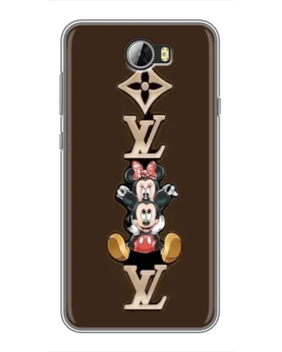 Чехол для Huawei Y5II с картинкой «LV и Микки Маус»