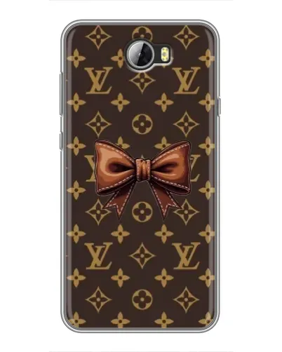Чехол для Huawei Y5II с картинкой «LV с бантом»