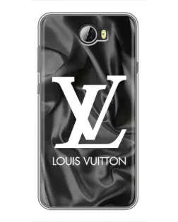 Чехол для Huawei Y5II с картинкой «Шелковый Louis Vuitton»