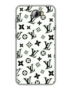Чехол для Huawei Y5II с картинкой «Монохромный хаос LV»