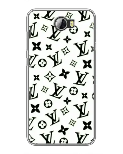 Чехол для Huawei Y5II с картинкой «Монохромный хаос LV»