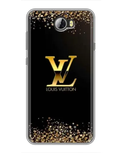 Чехол для Huawei Y5II с картинкой «LV — золотые искры»