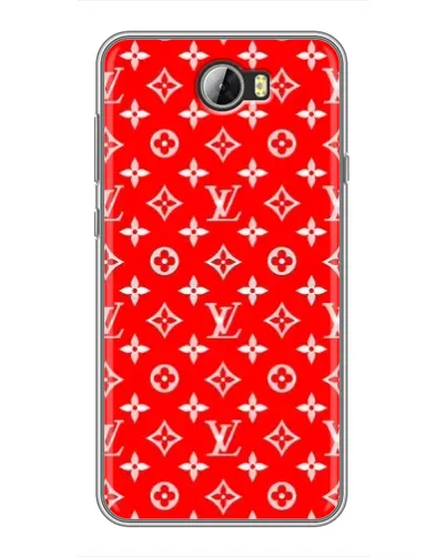 Чехол для Huawei Y5II с картинкой «Яркий паттерн LV»