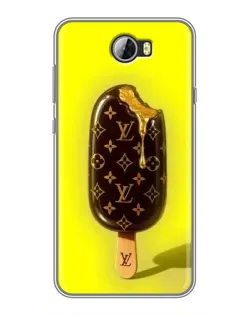 Чехол для Huawei Y5II с картинкой «Мороженое от LV»