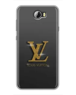 Чехол для Huawei Y5II с картинкой «Градиент Louis Vuitton»