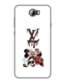Чехол для Huawei Y5II с картинкой «LV и Микки Маус»