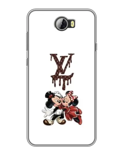 Чехол для Huawei Y5II с картинкой «LV и Микки Маус»