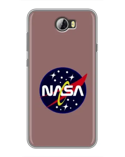 Чехол для Huawei Y5II с картинкой «NASA — ретро космос»