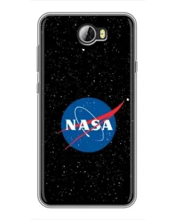 Чехол для Huawei Y5II с картинкой «NASA — звездное небо»