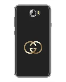 Чехол для Huawei Y5II с картинкой «Минимализм Gucci»