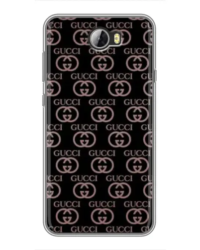 Чехол для Huawei Y5II с картинкой «Классическая монограмма Gucci» Чехол для Huawei Y5II с картинкой «Классическая монограмма Gucci»