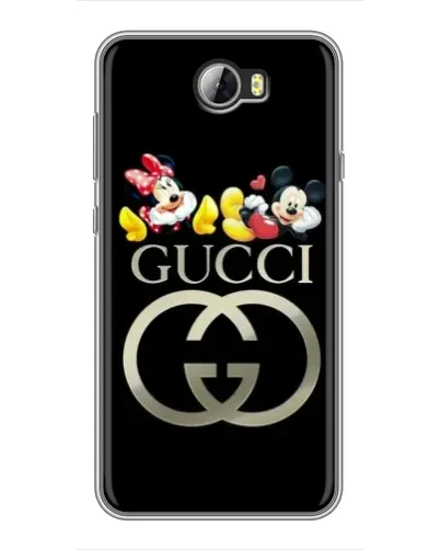 Чехол для Huawei Y5II с картинкой «Gucci — герои Disney» Чехол для Huawei Y5II с картинкой «Gucci — герои Disney»