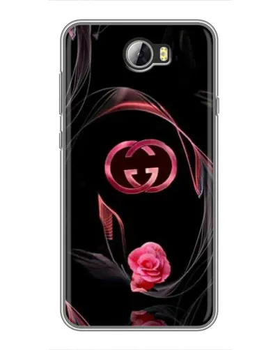 Чехол для Huawei Y5II с картинкой «Gucci — неоновая роза» Чехол для Huawei Y5II с картинкой «Gucci — неоновая роза»