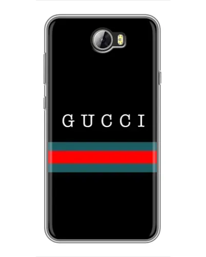 Чехол для Huawei Y5II с картинкой «Gucci — красный пояс» Чехол для Huawei Y5II с картинкой «Gucci — красный пояс»