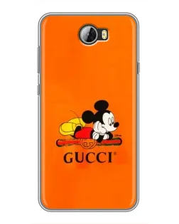 Чохол для Huawei Y5II з картинкою «Міккі Маус Gucci — помаранч» Чохол для Huawei Y5II з картинкою «Міккі Маус Gucci — помаранч»
