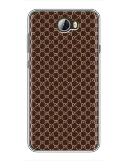 Чохол для Huawei Y5II з картинкою «Gucci — шоколадна сітка» Чохол для Huawei Y5II з картинкою «Gucci — шоколадна сітка»