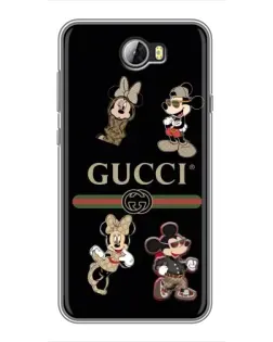 Чохол для Huawei Y5II з картинкою «Gucci — герої Disney та монограма» Чохол для Huawei Y5II з картинкою «Gucci — герої Disney та монограма»