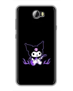 Чехол для Huawei Y5II с картинкой «Электрическая Kuromi»
