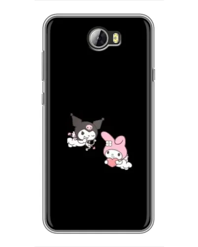 Чехол для Huawei Y5II с картинкой «My Melody и Kuromi»