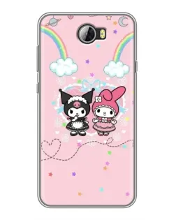 Чехол для Huawei Y5II с картинкой «My Melody и Kuromi»