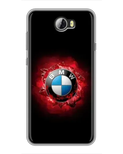Чехол для Huawei Y5II с картинкой «Логотип BMW — вспышка»