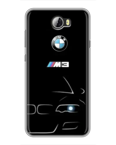 Чехол для Huawei Y5II с картинкой «Минималистичный принт BMW M3»