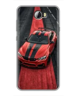 Чехол для Huawei Y5II с картинкой «BMW на красной дорожке»