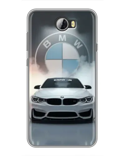Чехол для Huawei Y5II с картинкой «BMW в белом дыму» Чехол для Huawei Y5II с картинкой «BMW в белом дыму»