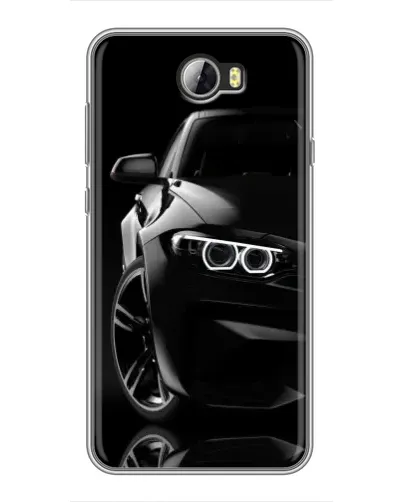 Чехол для Huawei Y5II с картинкой «Черная BMW — профиль» Чехол для Huawei Y5II с картинкой «Черная BMW — профиль»